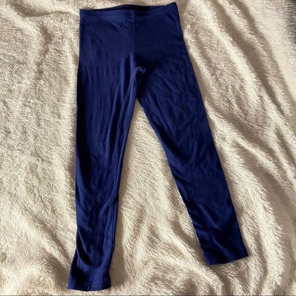 OLD Navy Girls Stretch Blue Comfy Leggings - Picture 3 of 5